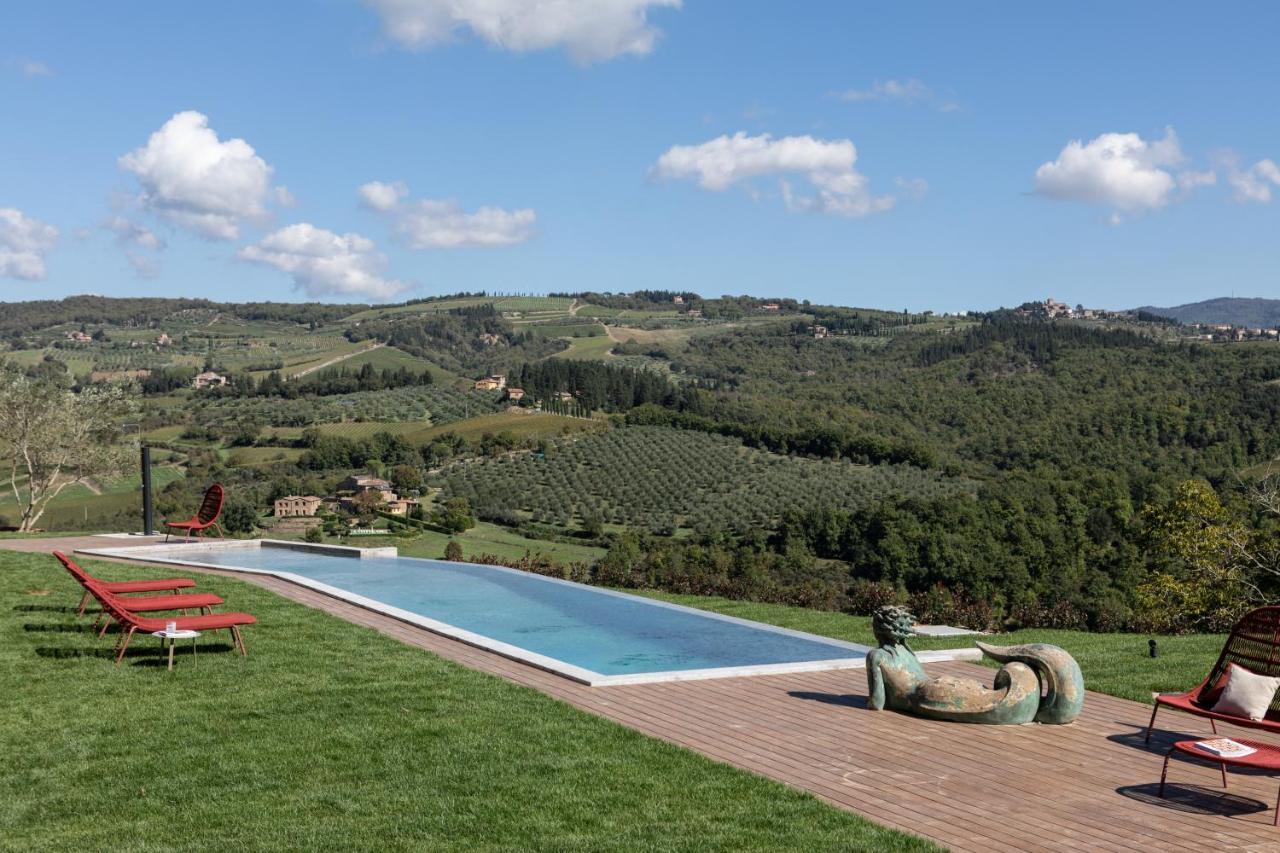 Podere 1384 Castellina in Chianti Kültér fotó